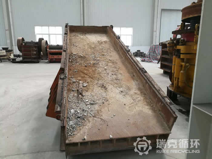 Used Luoyang Dahua ZSW600X130 vibrating feeder for